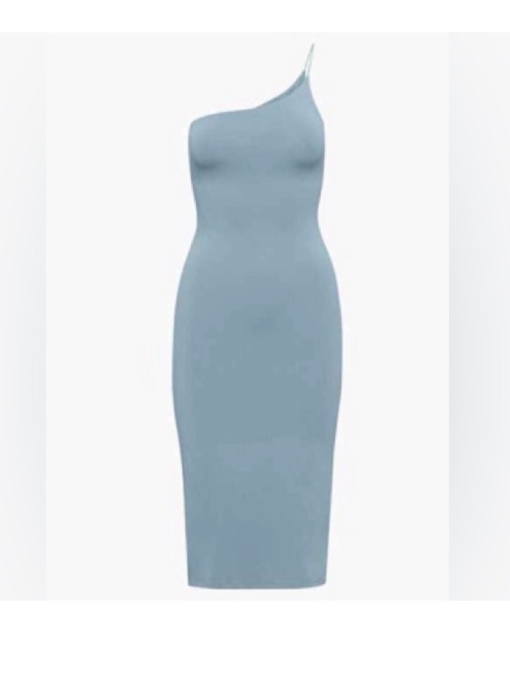 Aritzia Babaton Contour One-Shoulder Midi Dress in Brown Size XXS